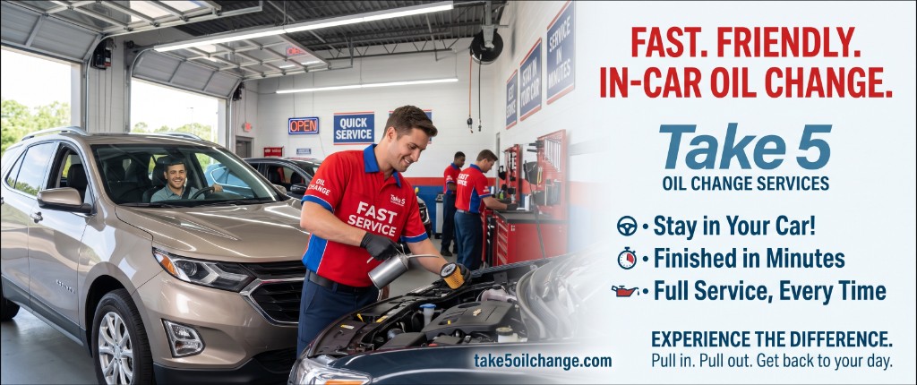 Take 5 Oil Change oil change service